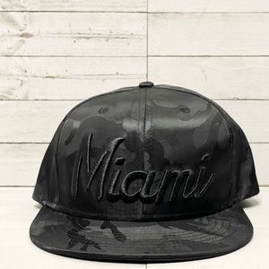 CURSEDI Camouflage Miami SnapBack Hat